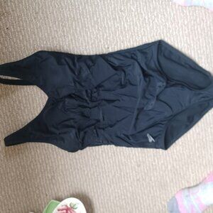 Speedo Black One-Piece Swimsuit
